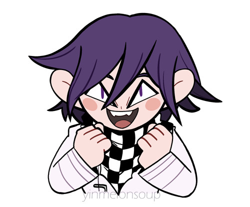 Drawing of Kokichi Oma