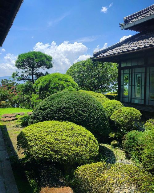 的山荘庭園（旧成清博愛別邸庭園）[ 大分県日出町 ] ② Tekizanso Garden, Hiji, Oita ーー“金山王” #成清博愛 が大正時代に造営した #国指定重要文化財 の屋敷と、別府