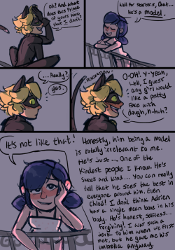 buggachat:  a marichat comic that’s probably been done before