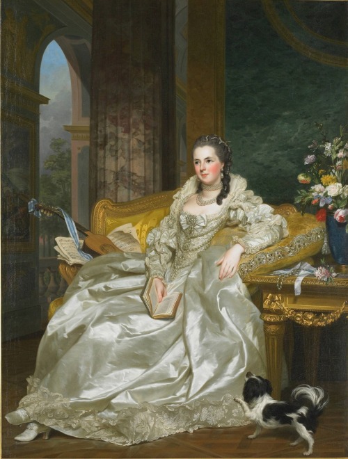  &quot;The Comtesse d'Egmont Pignatelli in Spanish costume&quot; by Alexander Roslin, 1763