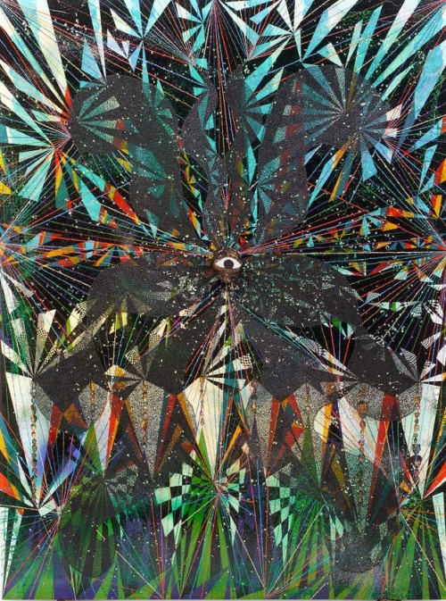 Love is Light&hellip;.Follow the Light..British Nigerian  Artist Chris Ofili wonderful paintings are