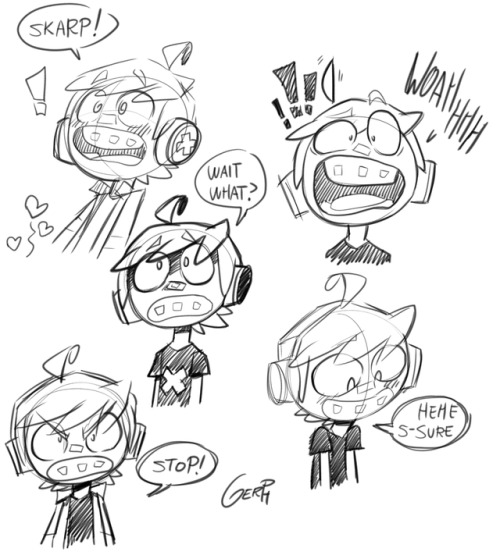 gerph18up:  Dumfer Sketches