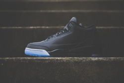 hypebeast:  Closer Look at the Air Jordan 5Lab3 Black 3M