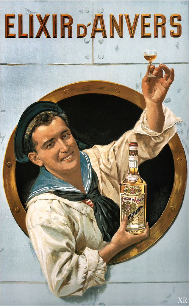notpulpcovers:1906 … fell out the porthole!     R] http://flic.kr/p/St5nFE