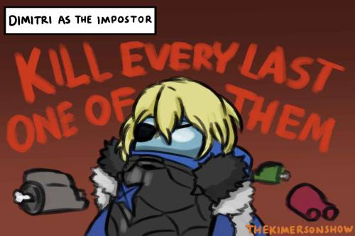 When Fire Emblem voice actors play Among Us feat Ann from Persona 5Also a Dimitri Among Us comic tha