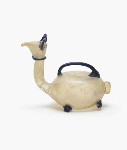 Container in the form of an Animal, Probably Iran, 10th century. Glass. Via LACMAIn Islamic art, ani