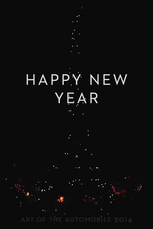 artoftheautomobile:  HAPPY NEW YEAR! 