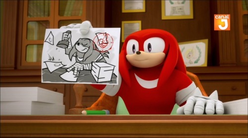 sonic-nyoom:  sonic-nyoom:  Developing a new headcanon that Knuckles is amazing at arts and crafts. WHO’S WITH ME? <3  Other talents that Knuckles has: playing the piano playing the drums dancing handling pain fighting PUNS making friends with just