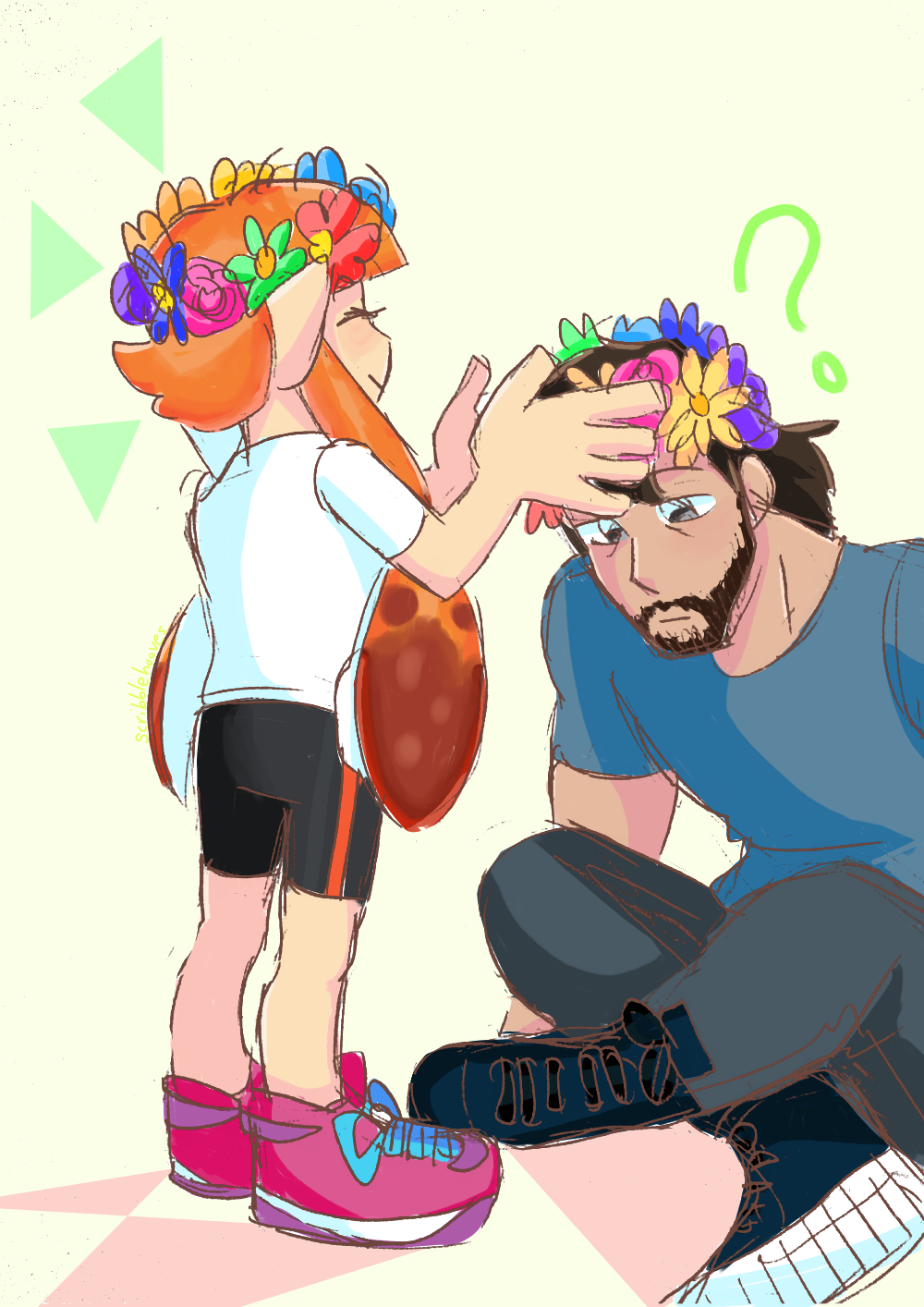 scribblehooves:  Squid and… David.