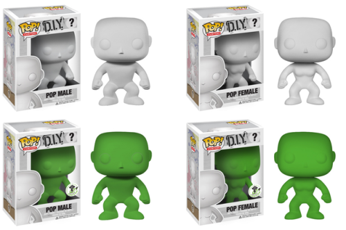 comicsalliance:  FUNKO ANNOUNCES ‘DIY’ POP! VINYL FIGURES AND GREEN ECCC 2014 VARIANTS