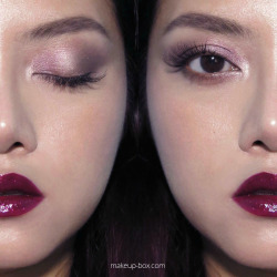 makeupbox:  Dark Dramatic Plum Lips, Soft