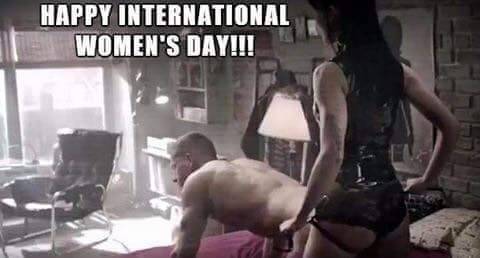 subtowife: Oh god yes. Happy Woman Day to all the amazing women and to my amazing wife. I hope I can