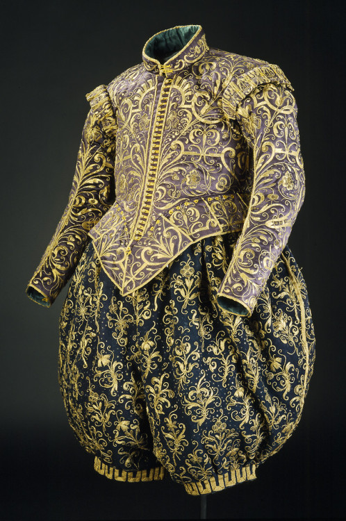 history-of-fashion: 1620s Wedding outfit worn by Gustav II Adolf of Sweden (manufacturers: Balt