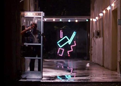 aloneandforsakenbyfateandbyman: Neon at Night in Miami Vice (1984-1990)