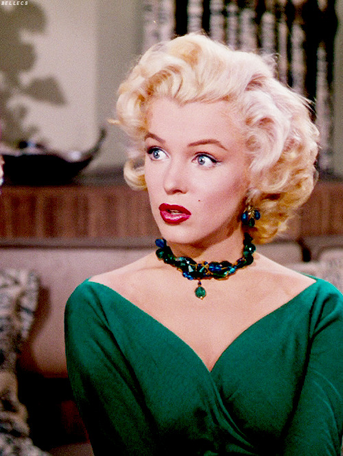 kunning:  Marilyn Monroe in “Gentlemen Prefer Blondes” (Howard Hawks, 1953)