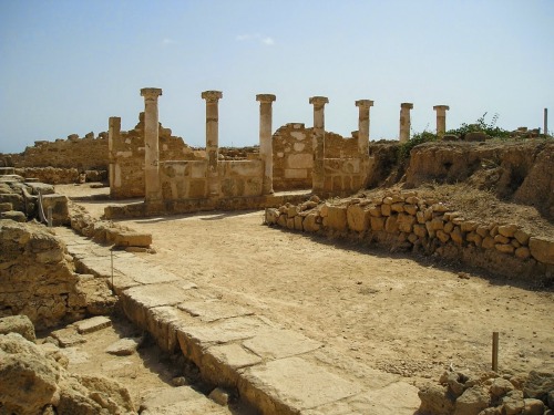 via-appia: Paphos, Cyprus: Mythical birthplace of Aphrodite and home to villas, palaces, a theater, 