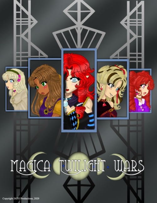 Poster for the original series I’m working on with my friends, MTW. :D