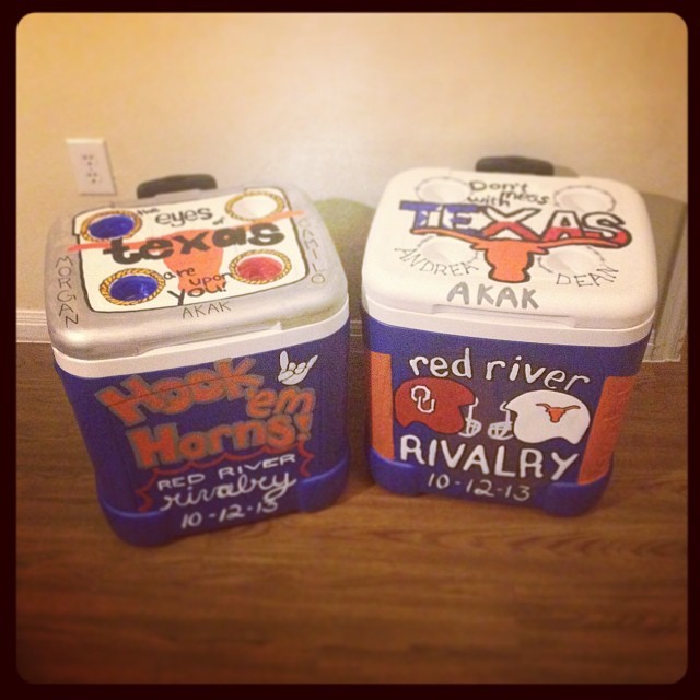 Definitely ready for OU weekend :) @momoboyes2012 #utexas #redriverrivalry #ouweekend