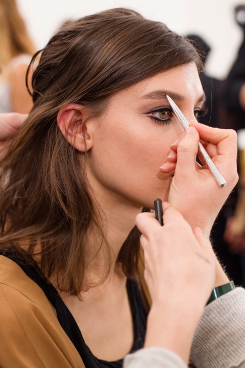 empress-empire: Backstage @ Gucci F/W14 RTW