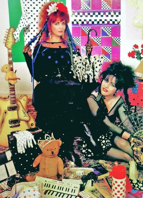 theorderovdeath:Strawberry Switchblade (from Rose McDowall’s personal archive)