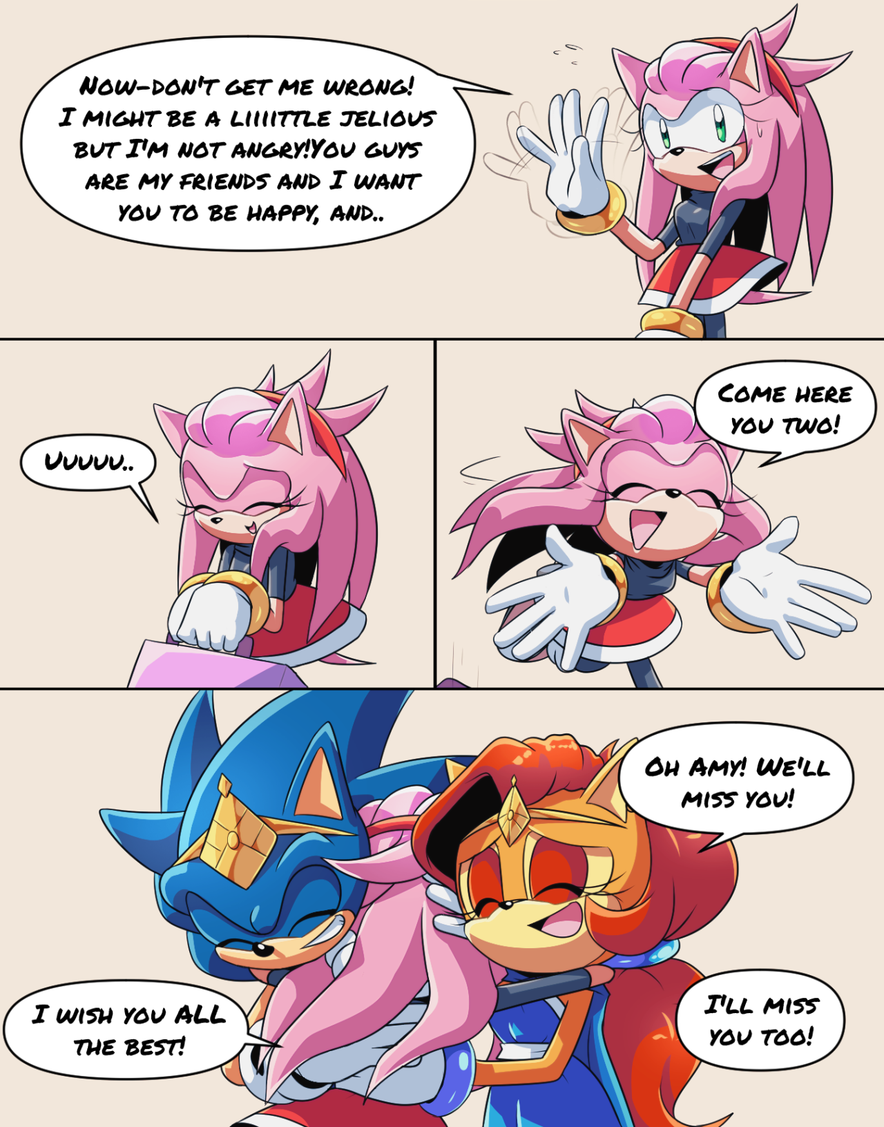 AMY & SHADOW'S NIGHTMARE?! Sonic, Shadow, Silver & Amy's