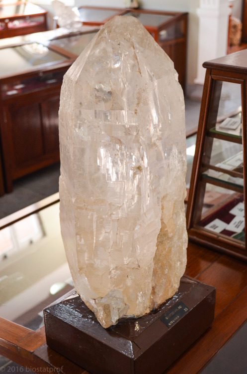 biostatprof:Crystals from the Geology Museum in Maputo, Mozambique. It’s not a large museum. We esca