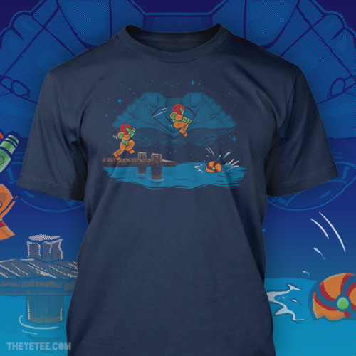 Summer of Samus I have a new design up today! $11 Tees / $13 Tanks for 24 hours only at The Yetee. C