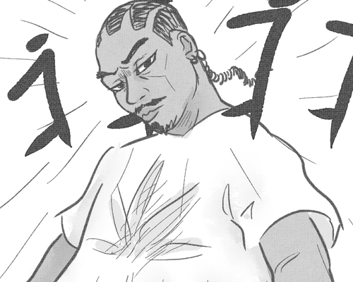 kirinprincess:  the-entire-furry-fandom:  has anyone drawn Snoop Dogg as a Jojo character