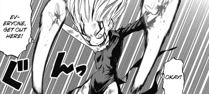 One Punch Man Capítulo 133, Genos ajuda Tatsumaki