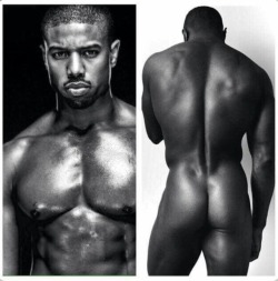 blackstripperworshippers:  🍑👅 @Micheal b Jordan