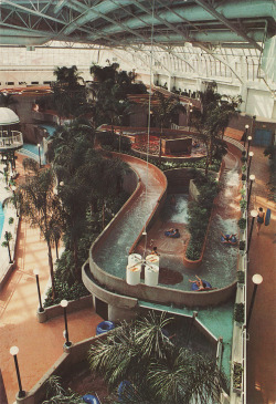 jpegfantasy:  West Edmonton Mall Water Park, mid 1980s.