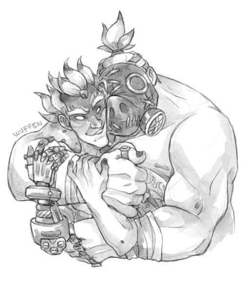 rabbitvswonderland: I commissioned @wuffen for some roadrat, and I’m so stupidly in love with this. These are the best boys, and they looks so rad in Wuffen’s style!  This is the best, and I love it a lot *u*  eyyy glad you like it <3