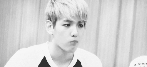 pandreos:  baekhyun puffing his cheeks   