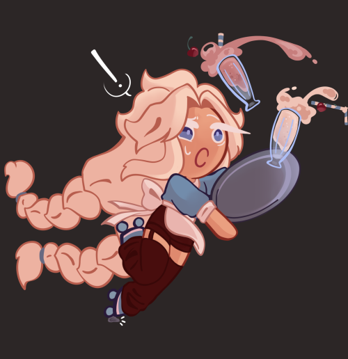 Im In An Art Slump Rn So Heres A Silly Costume Idea I Made Of Server Madeleine Who Absolutely Horrible