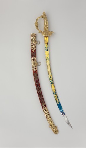 met-armsarmor: Sword with Scabbard of Faustin I (1782–1867), Emperor of Haiti by Robert Mole, 