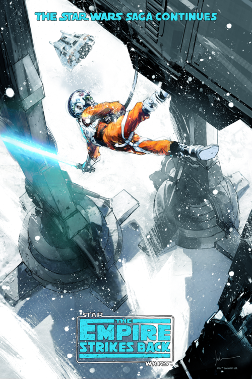 gffa:Star Wars Posters - Luke Skywalker | by Jock for Mondo