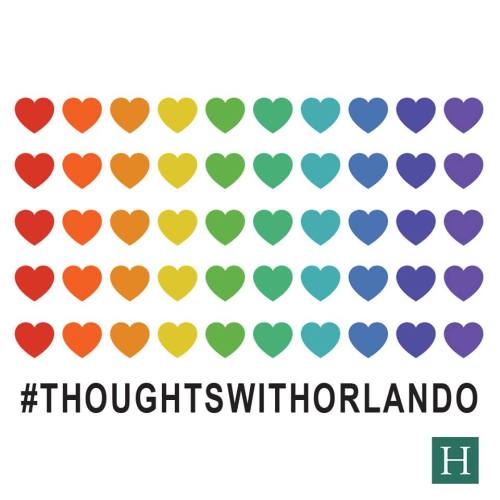 huffpostqueervoices: Our hearts are with you, Orlando. 