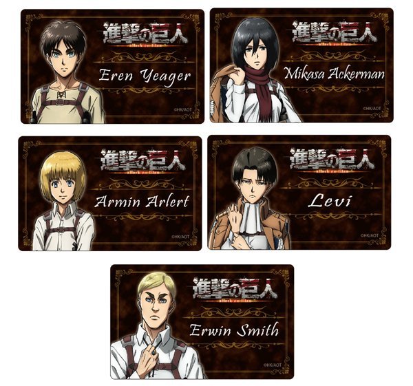 snkmerchandise: News: Neowing Shingeki no Kyojin Season 2 Merchandise Original Release