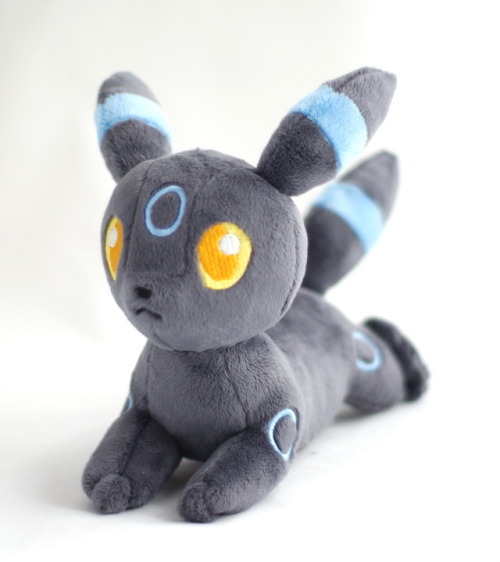 Shiny Umbreon plush, made as a commission.