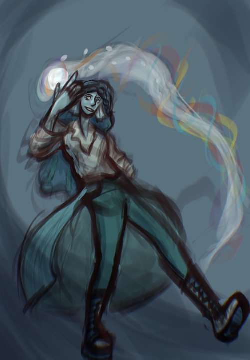 Another Character For This New Campaign, Ugrax The Water Genasi Wild Magic Sorcerer