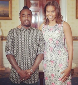 allthingsobama:  “That time I met Superwoman.”