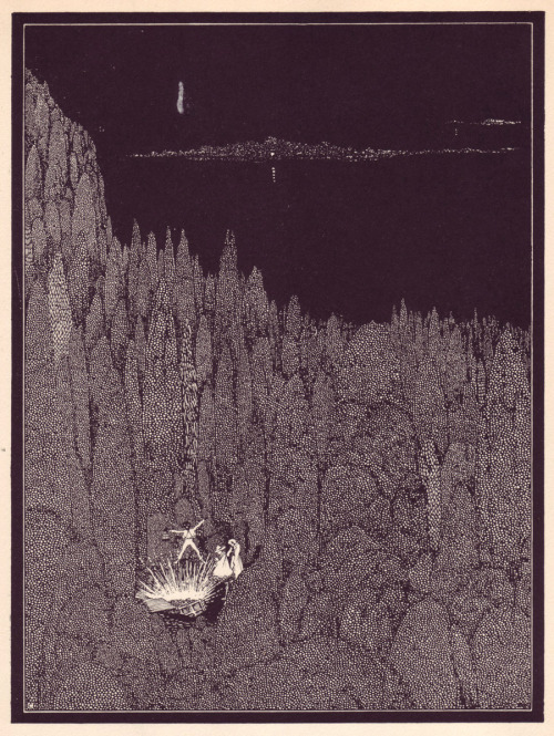 void-witch:  neil-gaiman:  maia-arts:  magictransistor:  Harry Clarke. Illustrations for Edgar Allan
