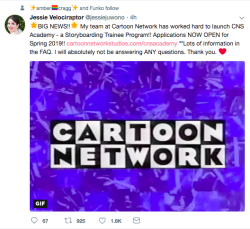 faelapis: so this is pretty cool:  cartoon network is offering paid trainee positions for aspiring storyboard artists. you don’t need a degree. you can do it as a student, and you don’t even have to be an american. all you need is your art portfolio.