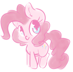 wickedsilly:Random pinkie doodle CutiePonk~