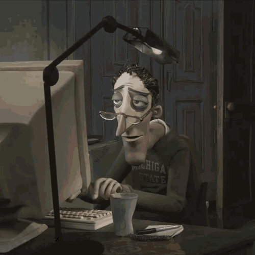 Me Blocking 30+ "untitled" Blogs With No Posts And Vague Feminine Model Pfp From My Follower List.