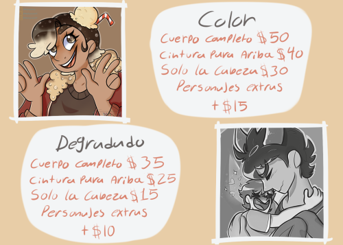 Ahora realizo comisiones!!/Now I do commissions!!Pago mediante PayPal, Solo mándame mensaje✨/Payment