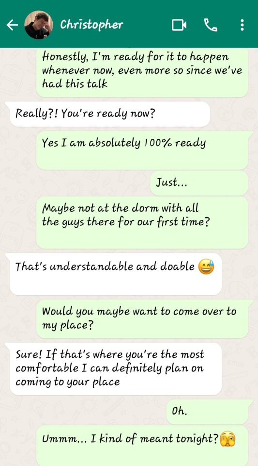 He Texts Asking 'what Are We?'