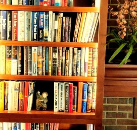 Cincinnati Traditional Family Room Inspiration For A Mid-sized, Traditional, Enclosed Family Room Library