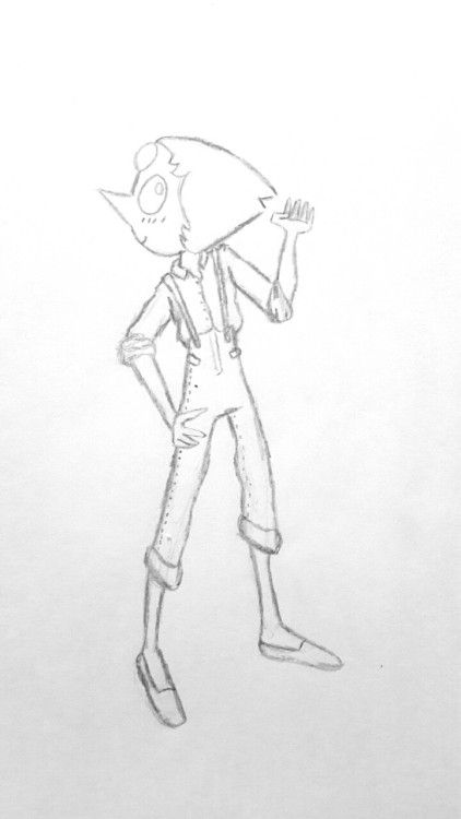 rubyknight97:  A nice pearl i made, with some phone edition to add a bit of colour to her :3 