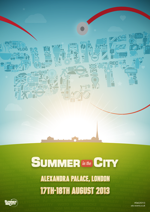 Summer in the City Posters (2012 - 2014) -Jonny